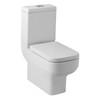 Option 600 Close Coupled Pan, Cistern and Soft Close Seat