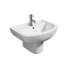 Studio 550mm 1 Tap Hole Basin and Semi Pedestal