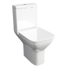 Project Square Close Coupled Pan, Cistern and Soft Close Seat 