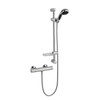 Plan Option 6 Thermostatic Exposed Bar Shower with Adjustable Slide Rail Kit 