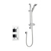 Pure Option 1 Shower Thermostatic Concealed Shower with Adjustable Slide Rail Kit