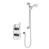 Viktory Option 1 Shower Thermostatic Concealed Shower with Adjustable Slide Rail Kit