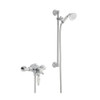  Viktory Option 4 Shower Thermostatic Exposed Shower with Adjustable Slide Rail Kit