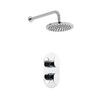  Logik Option 2 Thermostatic Concealed Shower with Fixed Overhead Drencher