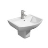 Pure 550mm Basin and Semi Pedestal