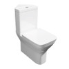 Project Square Pan, Corner Cistern and Soft Close Seat