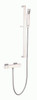 Pure Option 4 Thermostatic Exposed Bar Shower with Adjustable Slide Rail Kit