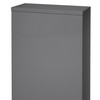 Purity 505mm WC Unit - Storm Gloss Grey