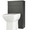 Kore 500mm WC Unit - Matt Dark Grey 