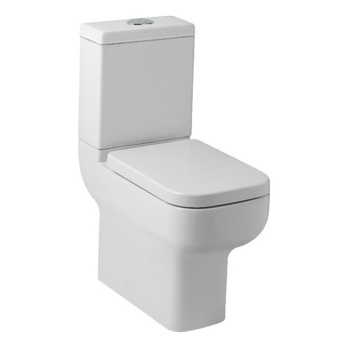 Option 600 Comfort Height Close Coupled Pan, Cistern and Soft Close Seat 