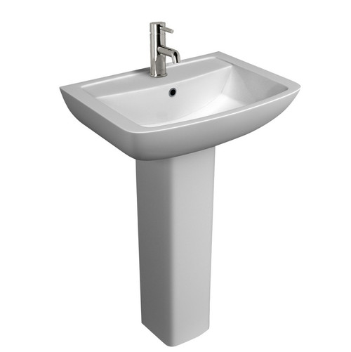 Pure 550mm Basin and Pedestal 