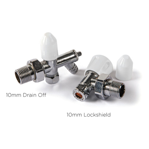  10mm lockshield (with or without drain off)