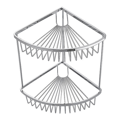 Wire Double Corner Basket 
