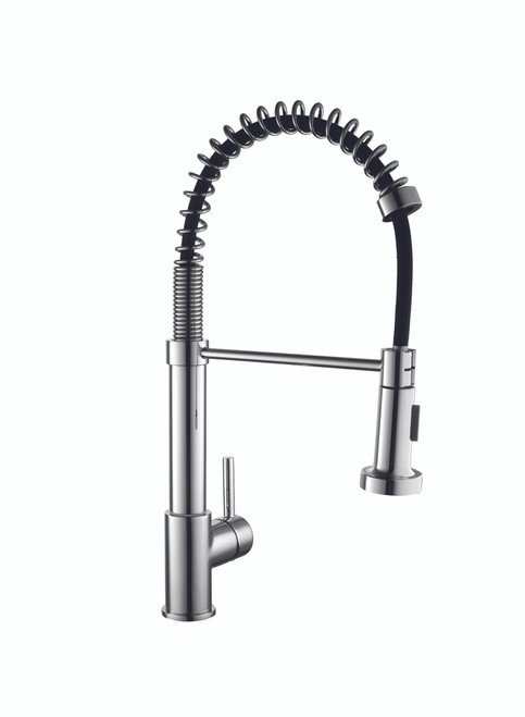 Kitchen Sink Mixer with Pull Out Spray (polished chrome) 