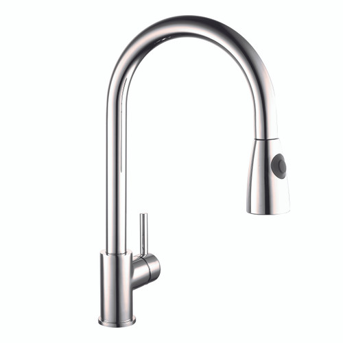 Kitchen Sink Mixer with Pull Out Spray 3 (polished chrome) 