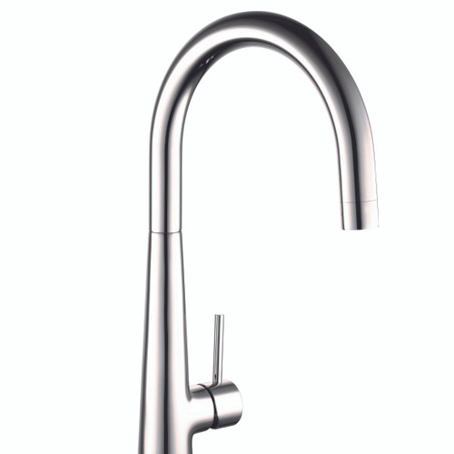 Kitchen Sink Mixer Taps 14 (brushed steel) 