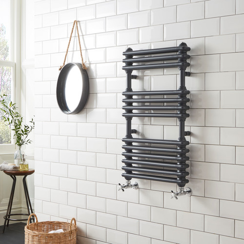  Kolumn Towel Rail - Anthracite