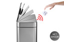 Prullenbak met Sensor | Zilver, 60 L