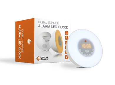 Dutch Originals LED Wake Up Light met Bluetooth