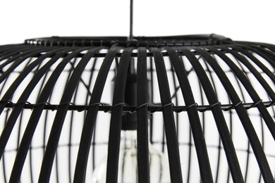 Lifa Living Natuurlijke lamp van bamboe in het zwart