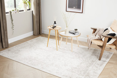 Creme Vloerkleed Yarah | 230 x 340 cm