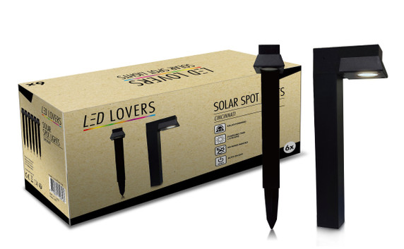 Led Lovers Tuinverlichting Cincinnati Set van 6