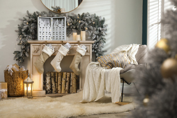 Lifa Living Herbruikbare houten countdown kalender met 24 vakjes. Afmetingen: 49cm opengeklapt, 40 x 24 x 8 dichtgeklapt