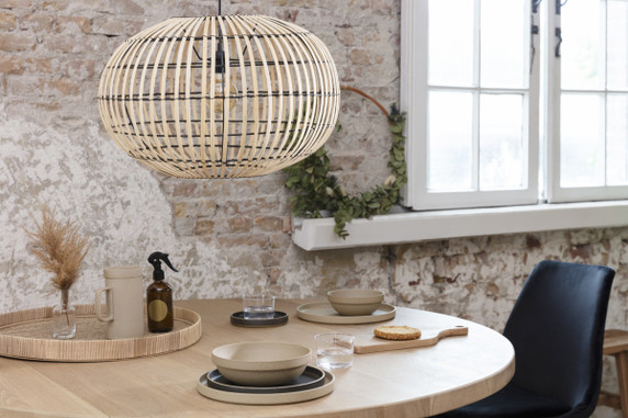 Lifa Living Natuurlijke lamp van bamboe in het naturel