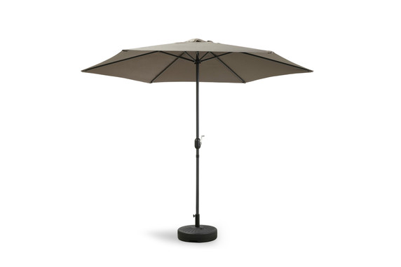 XL Parasol met hoes | Taupe