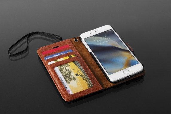Technosmart Bookcover Hoesje iPhone 5C Zwart