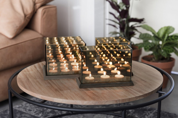 Lifa Living Moderne kaarsenhouder - Voor 4 kaarsen