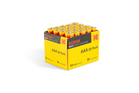 AAA Kodak Batterijen | 20-pack