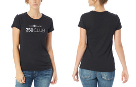 CLUB PILATES - 250 CLASS TEE	- BLACK