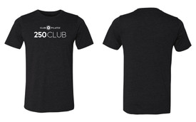 CLUB PILATES - 250 CLASS MENS TEE - BLACK