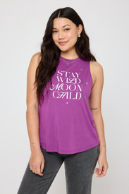 SPIRITUAL GANGSTER - JADE MUSCLE TANK - WILD MOON