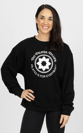 CLUB PILATES - DO PILATES DO LIFE CREW - BLACK