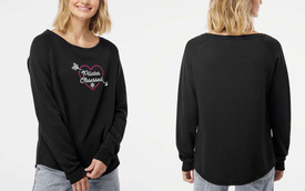 CLUB PILATES - PILATES OBSESSED CREWNECK - BLACK