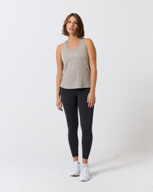 CLUB PILATES - CLASSIC RACERBACK TANK - IRIDESCENT OLIVE
