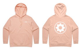 CLUB PILATES - CLASSIC CP HOODIE - PALE PINK