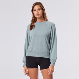 33 THREADS - EASE CREW SWEATSHIRT - MIRAGE