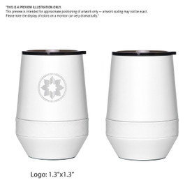 ELEMENTAL - 10OZ STEMLESS TUMBLER - WHITE