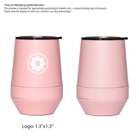 ELEMENTAL - 10OZ STEMLESS TUMBLER - ROSE