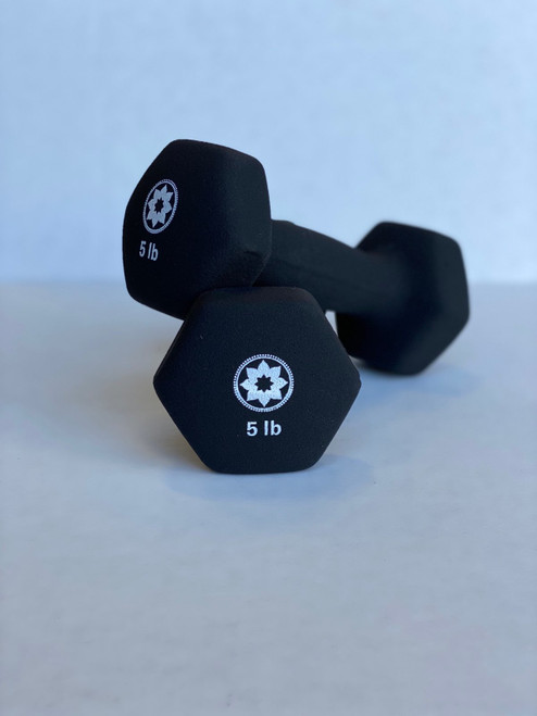 CP Neoprene Dumbbell - 5Lbs, sold as single (Drop Ship)