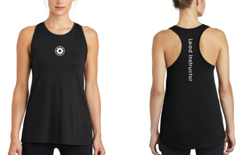 CLUB PILATES - LEAD INSTRUCTOR TECH RACERBACK TANK - BLACK