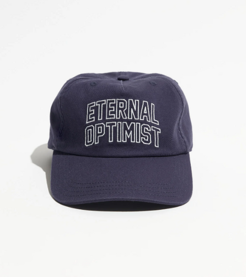 SPIRITUAL GANGSTER - ETERNAL OPTIMIST DAD HAT - INDIGO