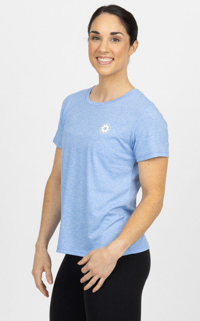 CLUB PILATES - MOVEMENT CLUB TEE - BLUE