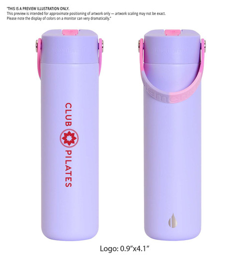 ELEMENTAL - 24OZ CORE BOTTLE - LILAC TIE DYE