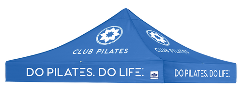 CP - Vantage Top, Full Bleed Digital Top - Blue (10' X 10') (Drop Ship)