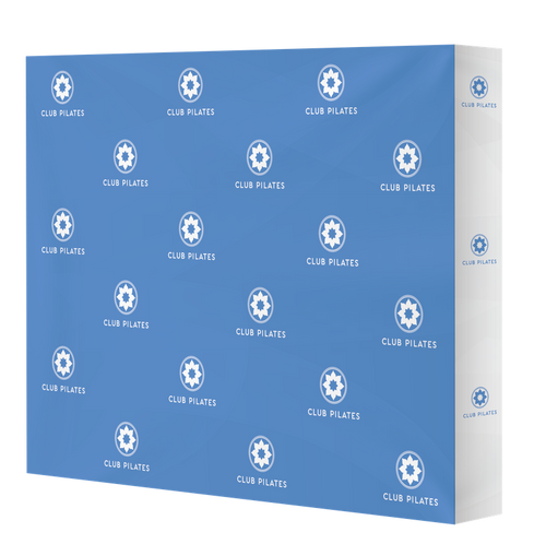 CP - Pop-Up Display Wall 10' Full Bleed Digital Custom Print - Blue (Drop Ship)