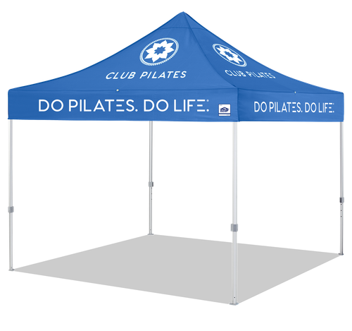 Club Pilates - Express Vented Canopy, 10' Full Bleed Digital Print